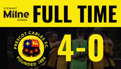 Full Time Score For Prescot Cables FC GIF