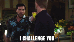 Fuller House Challenging A Man GIF