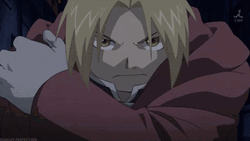 Fullmetal Alchemist Edward Elric Face Reveal GIF