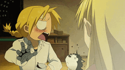 Fullmetal Alchemist Edward Elric Frantic GIF