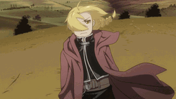 Fullmetal Alchemist Edward Elric Penetrating Eyes GIF