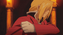 Fullmetal Alchemist Edward Ulric Weapon Reveal GIF