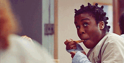 Fun Eating Suzanne Crazy Eyes GIF