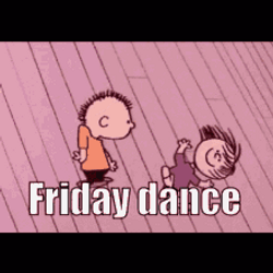Fun Friday Charlie Brown Excited GIF