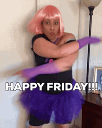 Fun Friday Krumping Lady GIF