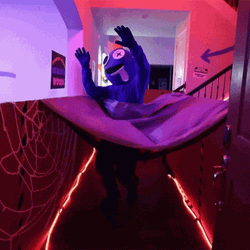 Fun House Blue Rainbow Friends  GIF