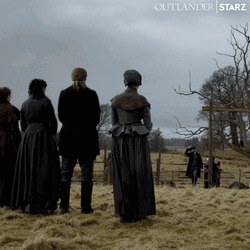 Funeral Scene Frasers Ridge Outlander GIF