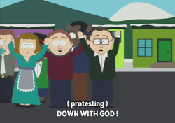 Funeral Service People Walking Away Southpark GIF