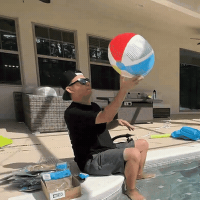 Funhouse Family Pool Party GIF