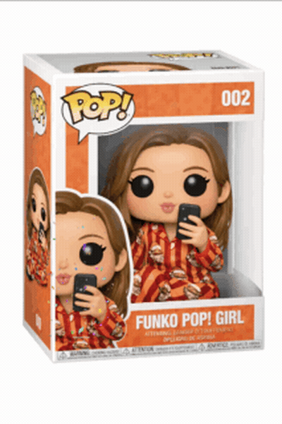 Funko Pop Girl 002 GIF