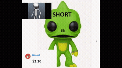 Funko Pop Lizard With Short