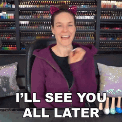Funky Girl See You Later GIF