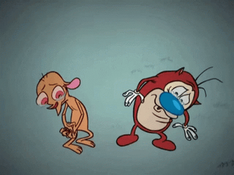 Funny 4Th Ren And Stimpy Animation GIF