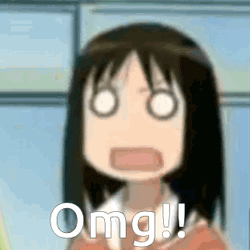 Funny Anime Ayumu Kasuga OMG GIF