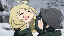 Funny Anime Chi Chan Slap GIF