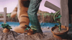 Funny Anthropomorphic Stuffed Toy Tigger  GIF