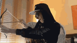 Funny Arrow Walking Girl Sidewalk GIF