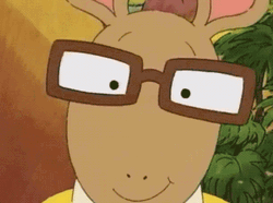 Funny Arthur Read Double Eyes GIF