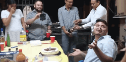 Funny Birthday Party Surprise  GIF