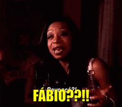 Funny Black Lady Frantic Screaming Fabio GIF