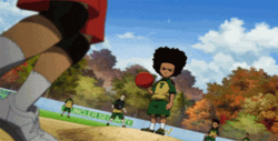 Funny Boondocks Huey Freeman Kick GIF