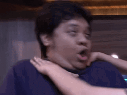 Funny Boy Choke Face GIF