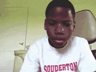Funny Boy Playful Terrified GIF