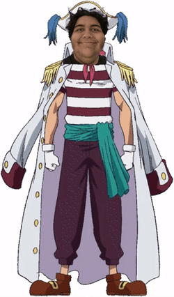 Funny Buggy One Piece Face Swap GIF