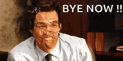 Funny Bye Jim Carrey Waving GIF