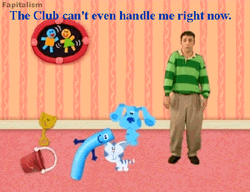 Funny Caption Meme Blues Clues GIF