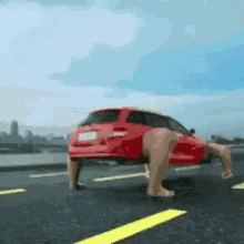 Funny Car Arms Legs Hopping GIF