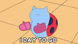 Funny Cartoon Wearing Kitchen Gloves GIF