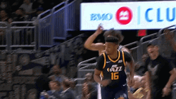 Funny Celebration Basketball Player GIF