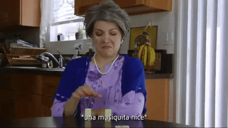 Funny Couple Intense Domino Game GIF