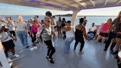 Funny Cruise Everybody Dancing GIF