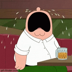 Funny Crying Peter Griffin Sad Drinking