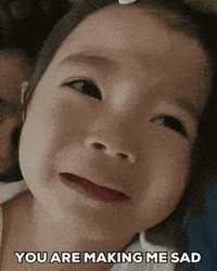 Funny Crying You Are Making Me Sad  GIF