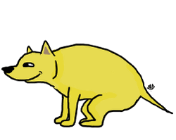 Funny Cute Dog Poop GIF