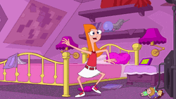 Funny Dancing Phineas And Ferb  GIF