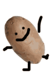Funny Dancing Potato GIF
