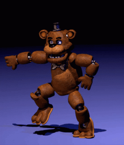 Funny Dancing Robot Freddy GIF