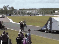 Funny Dirt Bike Devil Taps Fail Meme GIF