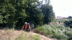Funny Dirt Bike Enduro Race Fail GIF