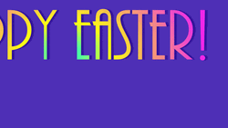 Funny Easter Hoppy Bunny