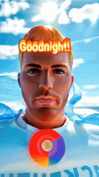 Funny Face App Goodnight Digital Art GIF