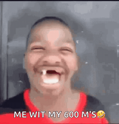 Funny Face Boy Me Wit My 600 M's GIF