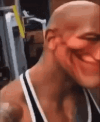 Funny Face Rock Eyebrow GIF