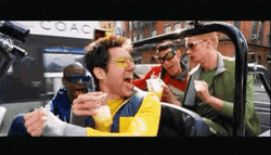 Funny Face Zoolander Happy Riding In Jeep GIF