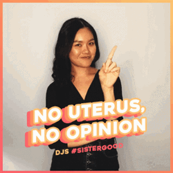 Funny Female No Uterus No Opinion GIF