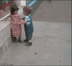 Funny Fight GIF